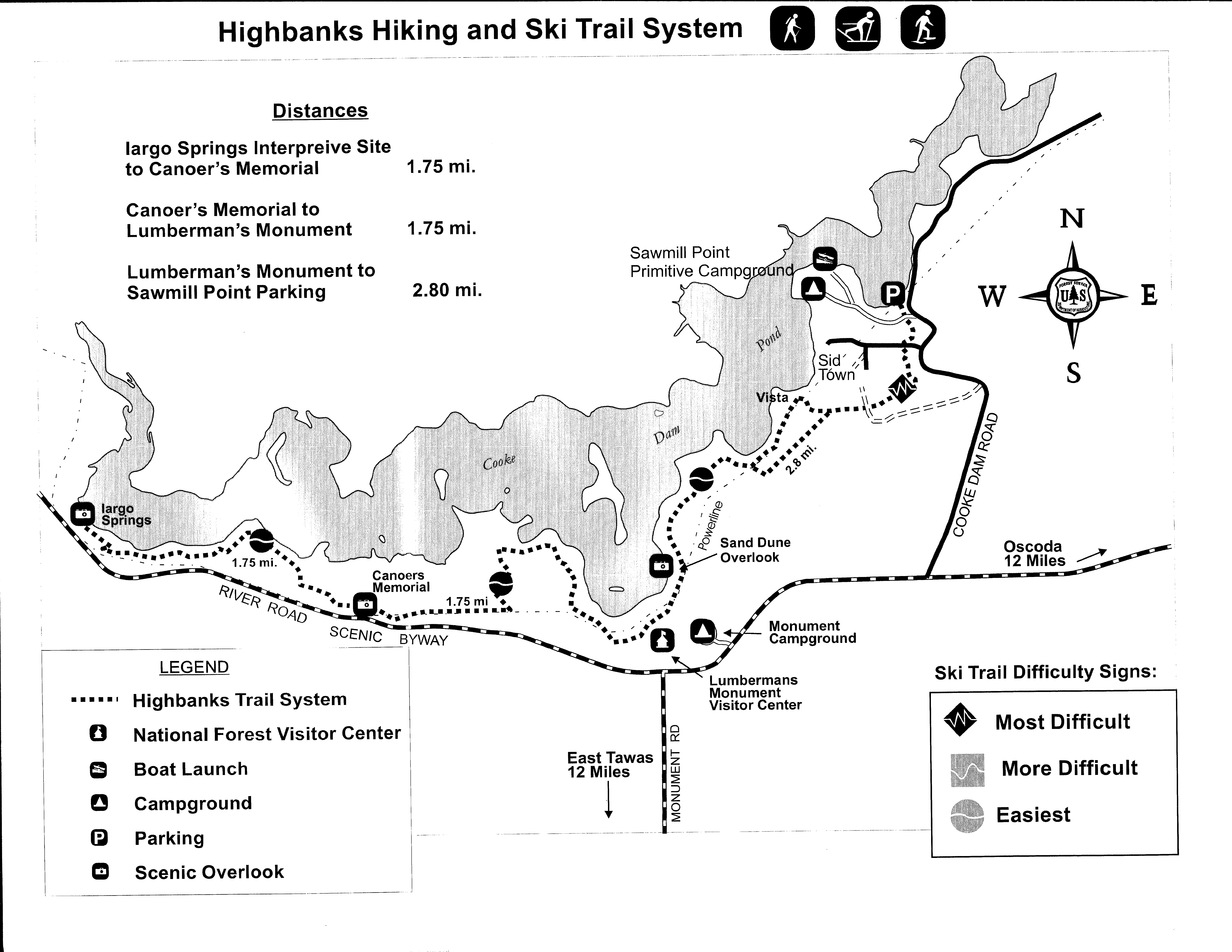 Hoist Lake Trail Map Things To Do
